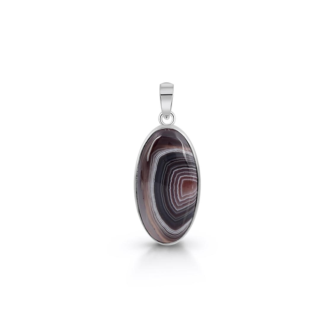 Botswana Agate Pendant-(RBA-P-15.)
